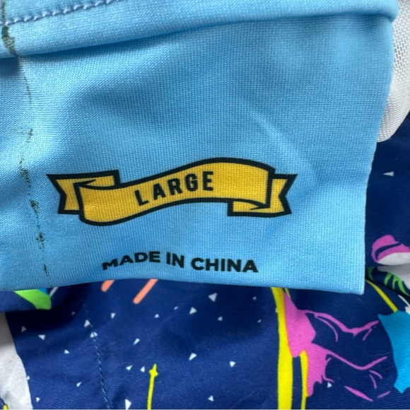 Chubbies Neon Ski Print Swim / Athletic Shorts - Picture 4 of 8